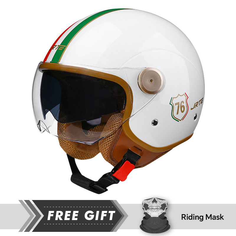 Motorcycle Gear Store - Casco de motocicleta Retro TT &