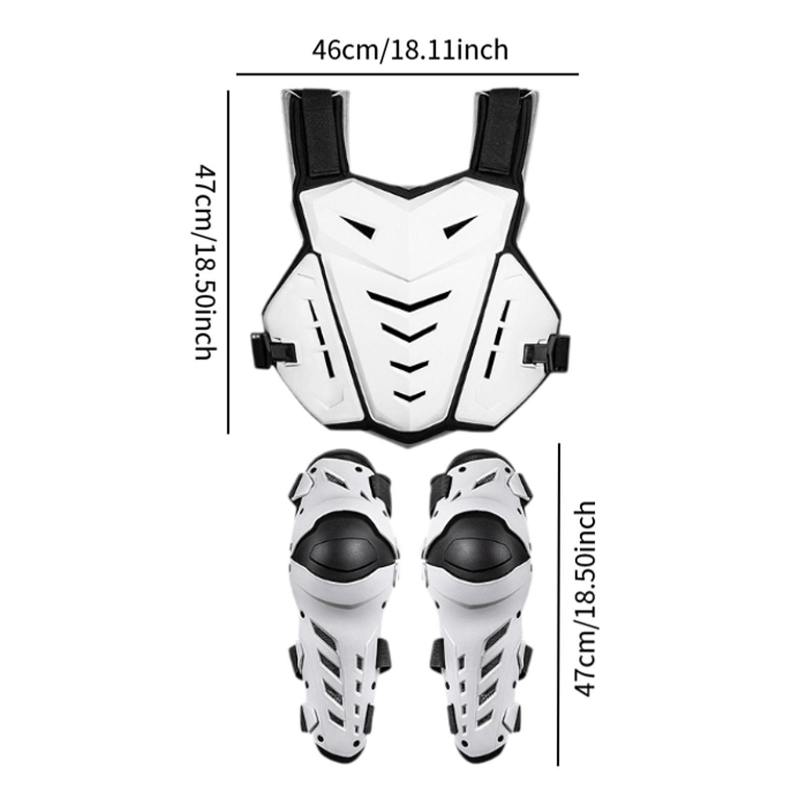 Motorcycle Gear Jacket - Chaleco Protector para Motocicleta, Conjunto de