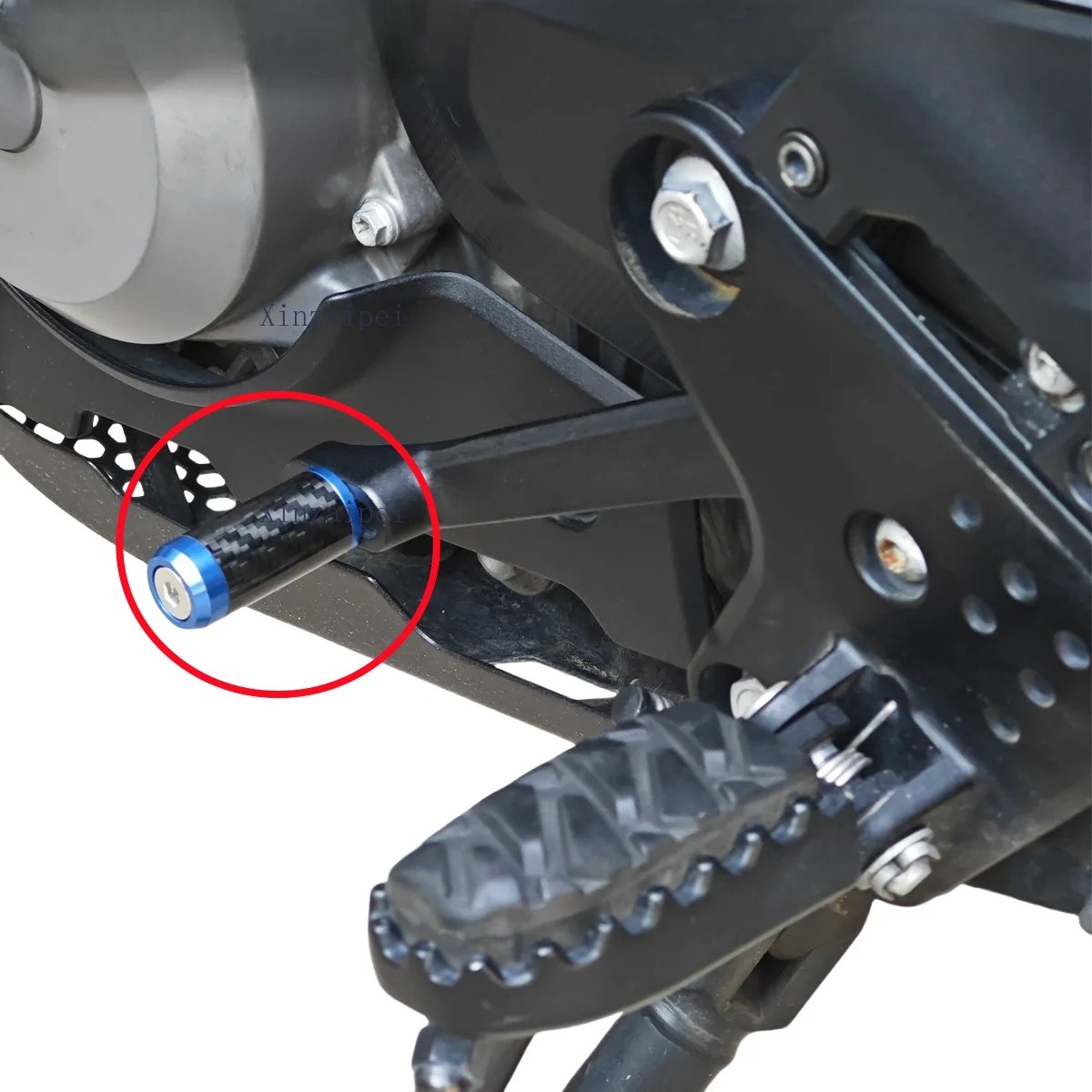 Motorcycle Gear Guide - Palanca de Cambios Modificada de Fibra