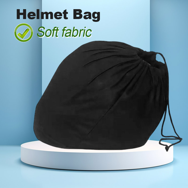 Motorcycle Gear Bag - Bolsa suave para casco, bolsillo de
