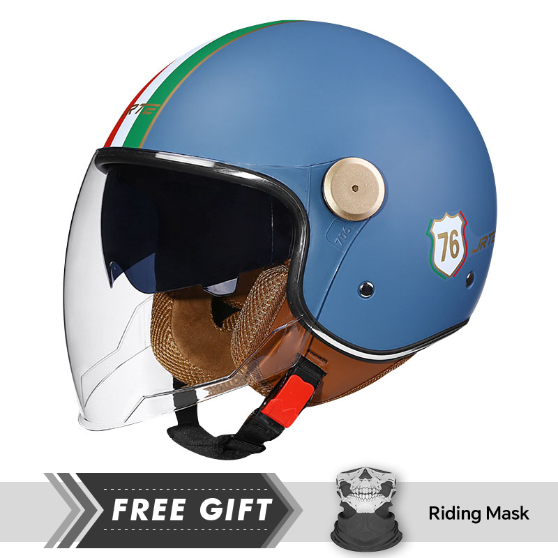 DOT ECE aprobado Retro 3/4 cas - Motorcycle Gear Store reseña y precio