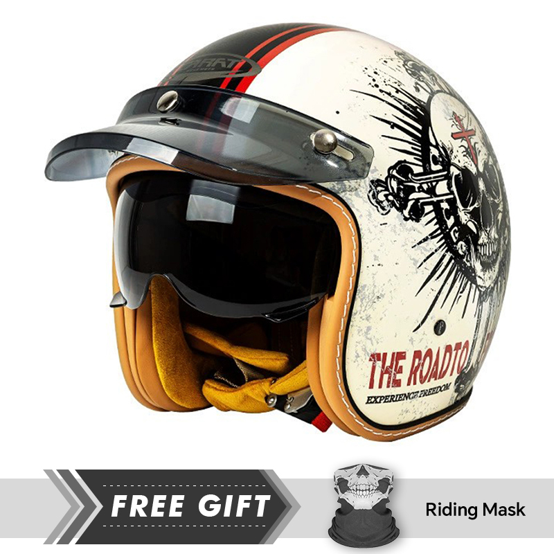 Casco De motocicleta aprobado  - Motorcycle Gear Store reseña y precio