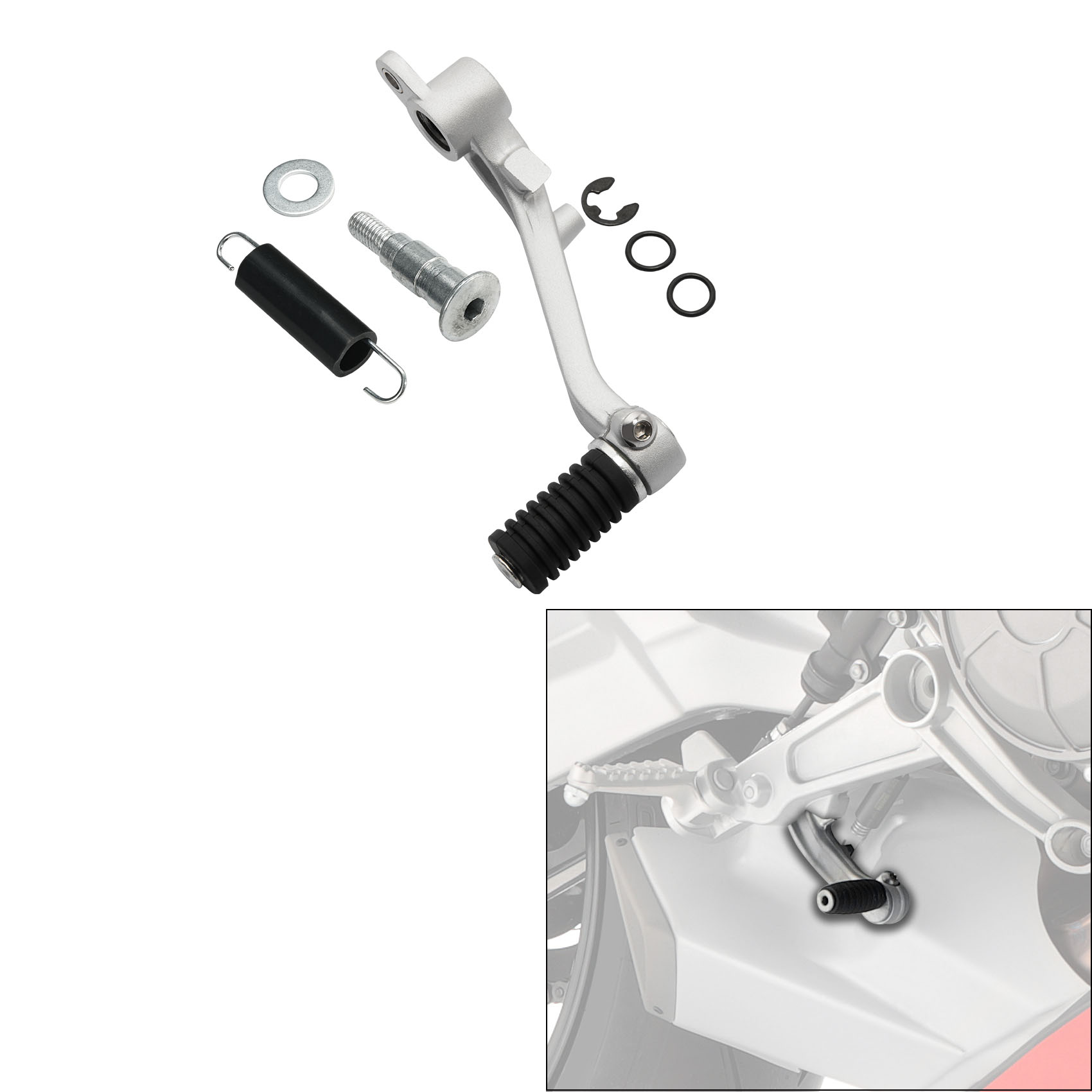 Pedal de freno trasero, palanc - Motorcycle Gear Guide reseña y precio