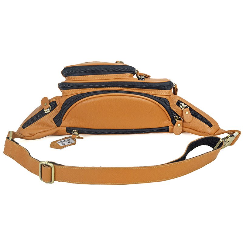Riñoneras de cuero genuino par - Motorcycle Gear Bag reseña y precio