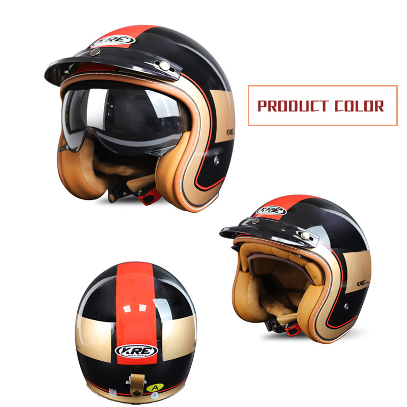 Casco de cara abierta aprobado - Motorcycle Gear Store reseña y precio