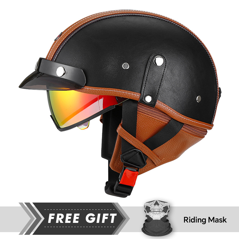 Gran oferta de casco de media  - Motorcycle Gear Store reseña y precio
