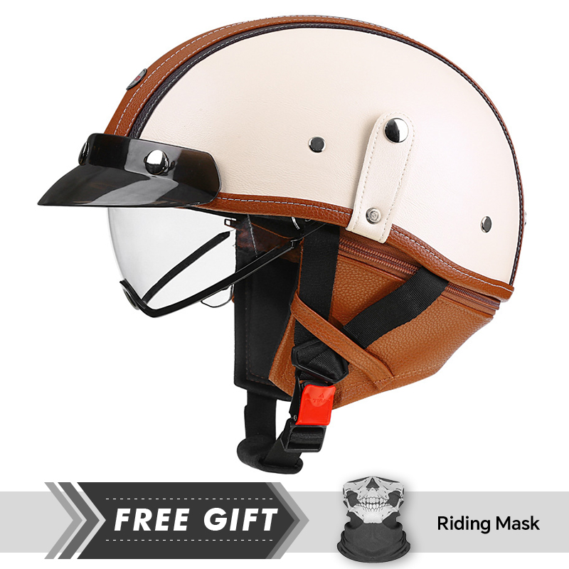 Gran oferta de casco de media  - Motorcycle Gear Store reseña y precio
