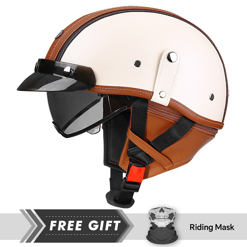 Gran oferta de casco de media  - Motorcycle Gear Store reseña y precio