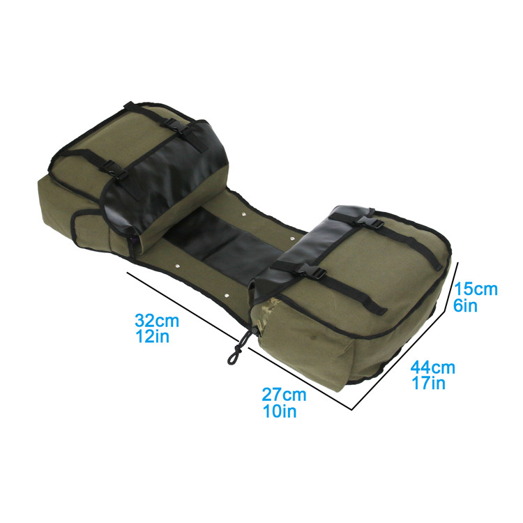 Alforja trasera de cuero de lo - Motorcycle Gear Bag reseña y precio