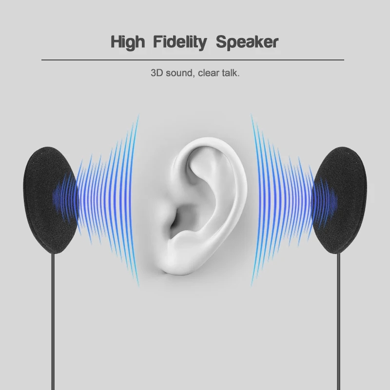 EJEAS-auriculares V4 PLUS con  - Intercom Headset Helmet reseña y precio