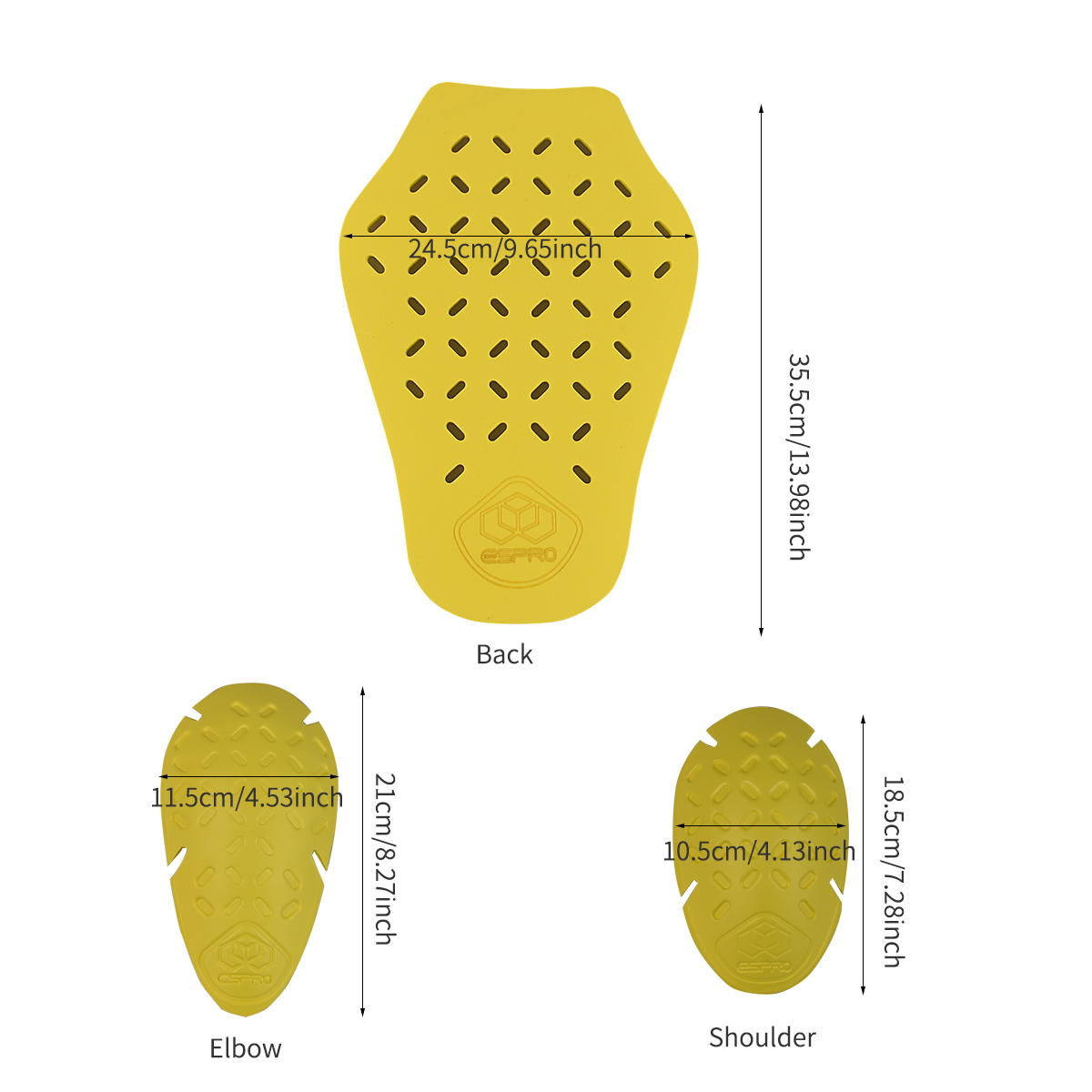 Almohadilla protectora de arma - Motorcycle Gear Jacket reseña y precio