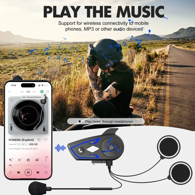 Intercomunicador para Casco Ho - Intercom Headset Helmet reseña y precio