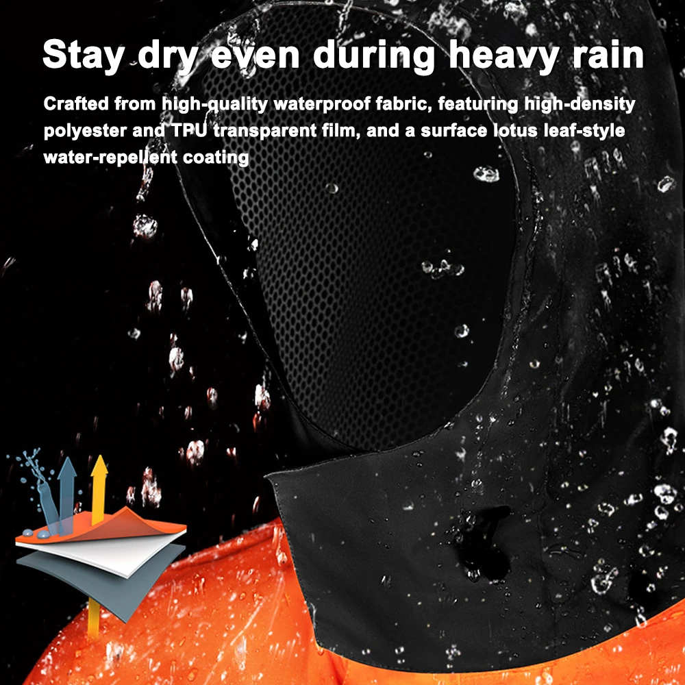 Traje Impermeable para Motocic - Motorcycle Gear Jacket reseña y precio