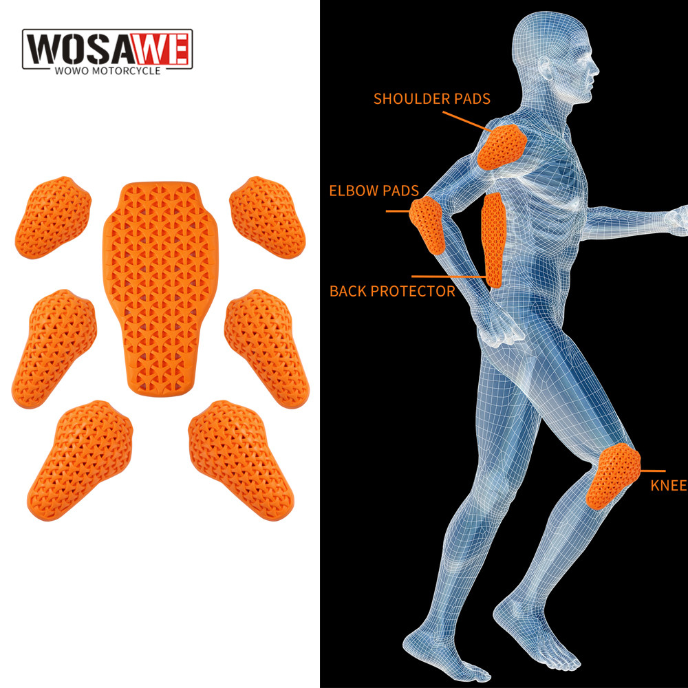 WOSAWE-protectores de forro pa - Motorcycle Gear Jacket reseña y precio