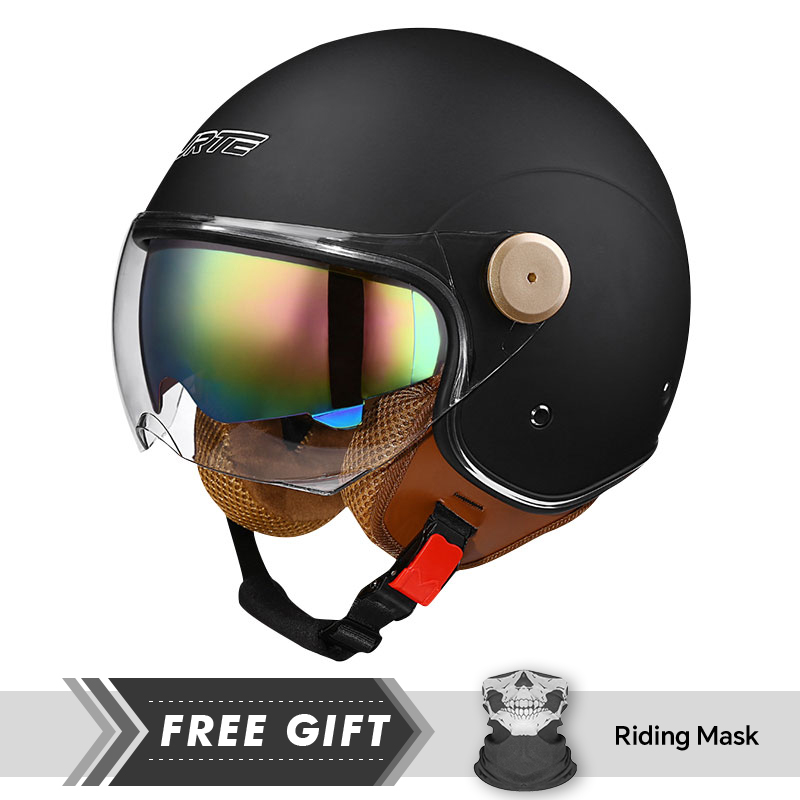 Casco de cara abierta aprobado - Motorcycle Gear Store reseña y precio