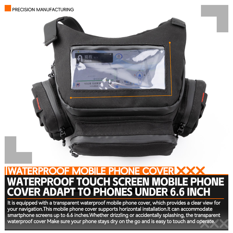 Bolsa frontal para motocicleta - Motorcycle Gear Bag reseña y precio